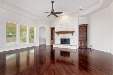 A beautiful custom-built home with golf course views! As you on Pecan Hollow Golf Course in Texas - for sale on GolfHomes.com, golf home, golf lot