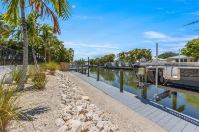 This new construction is a dream come true for boaters and water on Key Royale Club in Florida - for sale on GolfHomes.com, golf home, golf lot