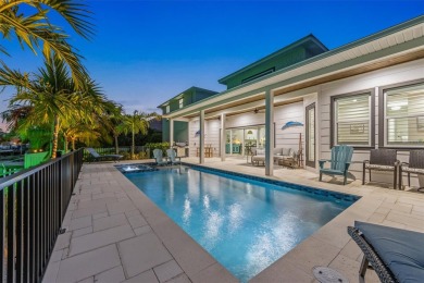 This new construction is a dream come true for boaters and water on Key Royale Club in Florida - for sale on GolfHomes.com, golf home, golf lot