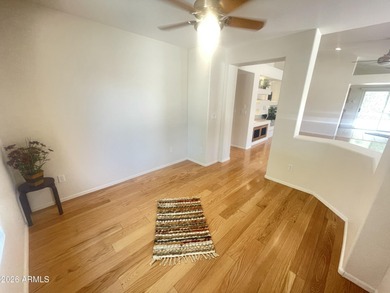 Discover this charming 2-bedroom, 2-bath, plus den, nestled in on Sundance Golf Club in Arizona - for sale on GolfHomes.com, golf home, golf lot