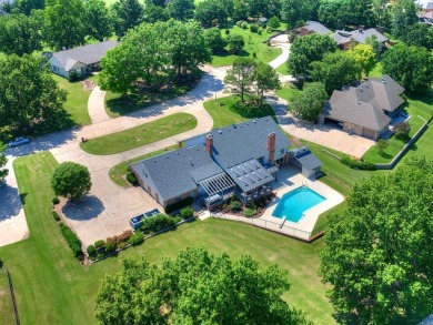 Discover the epitome of luxury living in this meticulously on Shawnee Country Club in Oklahoma - for sale on GolfHomes.com, golf home, golf lot