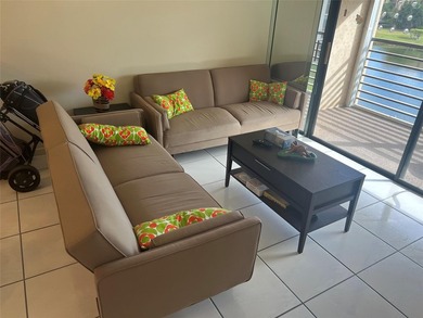 WOW!!! GORGEOUS 2 BEDROOM 2 BATHROOM CONDO (55+ COMMUNITY) ON on Sunrise Lakes Phase IV Golf Course in Florida - for sale on GolfHomes.com, golf home, golf lot