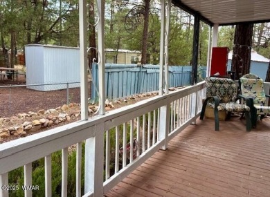 Check out this 2 bedroom, 1 bath home nestled in the tall pines on Bison Golf and Country Club in Arizona - for sale on GolfHomes.com, golf home, golf lot