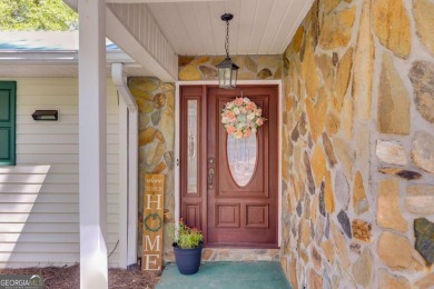 Stunning lake views in a gated community. This beautiful 3 on Fairfield Plantation Golf and Country Club in Georgia - for sale on GolfHomes.com, golf home, golf lot