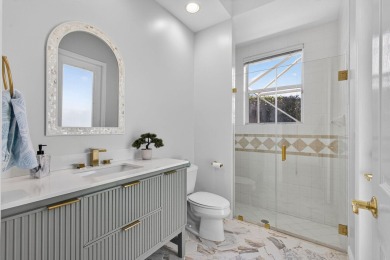 Set on a private cul-de-sac in the boutique Ironhorse community on Ironhorse Country Club in Florida - for sale on GolfHomes.com, golf home, golf lot