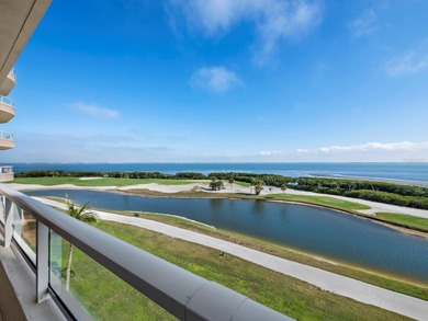 Arrive by private elevator into this 2BR + den, 3.5BA residence on Longboat Key Golf Club Resort in Florida - for sale on GolfHomes.com, golf home, golf lot