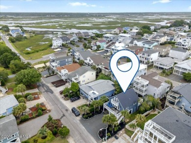 Nostalgic beach cottage on 40th St with  amazing sunsets and on Oyster Bay Golf Links in North Carolina - for sale on GolfHomes.com, golf home, golf lot