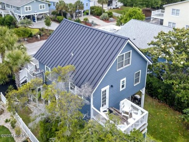 Nostalgic beach cottage on 40th St with  amazing sunsets and on Oyster Bay Golf Links in North Carolina - for sale on GolfHomes.com, golf home, golf lot
