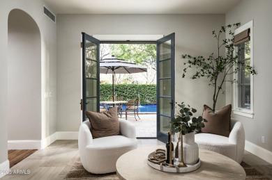 Refined Modern Living Overlooking Jacaranda Park in Silverleaf! on Silverleaf Golf Club in Arizona - for sale on GolfHomes.com, golf home, golf lot