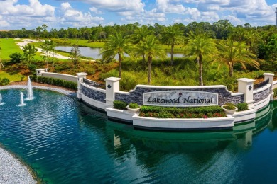 LOCATION, LOCATION, LOCATION! This exceptional home is just on Lakewood National Golf Club in Florida - for sale on GolfHomes.com, golf home, golf lot