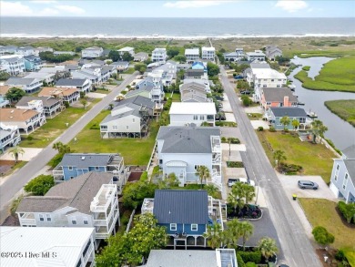 Nostalgic beach cottage on 40th St with  amazing sunsets and on Oyster Bay Golf Links in North Carolina - for sale on GolfHomes.com, golf home, golf lot
