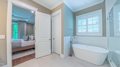 Gorgeous high-end newly built home (finished in 2021) located in on Governors Club in North Carolina - for sale on GolfHomes.com, golf home, golf lot
