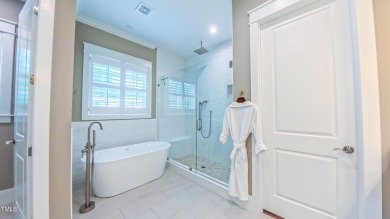 Gorgeous high-end newly built home (finished in 2021) located in on Governors Club in North Carolina - for sale on GolfHomes.com, golf home, golf lot