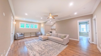 Gorgeous high-end newly built home (finished in 2021) located in on Governors Club in North Carolina - for sale on GolfHomes.com, golf home, golf lot
