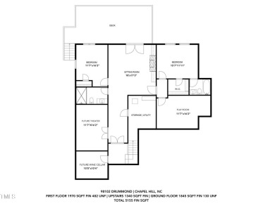 Gorgeous high-end newly built home (finished in 2021) located in on Governors Club in North Carolina - for sale on GolfHomes.com, golf home, golf lot