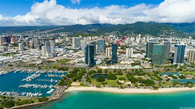 Popular TRUE luxurious project. Beautiful views of ocean. Large on Ala Wai Golf Course in Hawaii - for sale on GolfHomes.com, golf home, golf lot