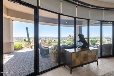 One-of-a-kind hillside estate above Arrowhead Lakes with on The Legend at Arrowhead in Arizona - for sale on GolfHomes.com, golf home, golf lot