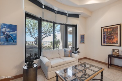 One-of-a-kind hillside estate above Arrowhead Lakes with on The Legend at Arrowhead in Arizona - for sale on GolfHomes.com, golf home, golf lot