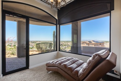 One-of-a-kind hillside estate above Arrowhead Lakes with on The Legend at Arrowhead in Arizona - for sale on GolfHomes.com, golf home, golf lot