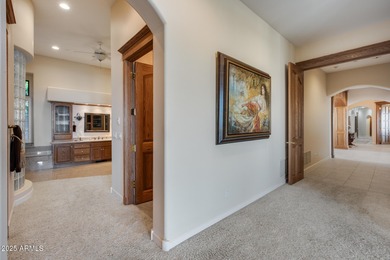 One-of-a-kind hillside estate above Arrowhead Lakes with on The Legend at Arrowhead in Arizona - for sale on GolfHomes.com, golf home, golf lot