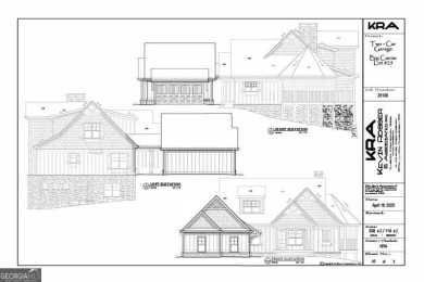 This 5 BR - 3 1/2 Bath design home is new construction and shows on Big Canoe Golf Club - Cherokee in Georgia - for sale on GolfHomes.com, golf home, golf lot