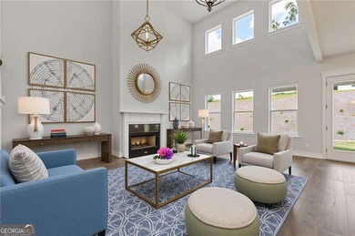 Nestled in the sought-after Traditions of Braselton community on Traditions of Braselton Golf Club in Georgia - for sale on GolfHomes.com, golf home, golf lot