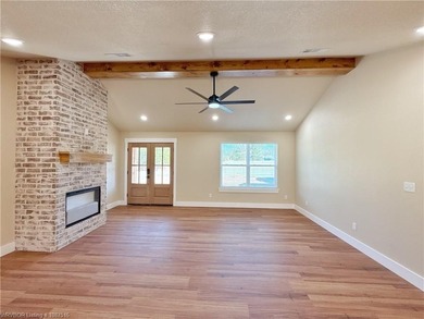 Come along with me and walk into this Brand New Construction on on Wolf Ridge Golf Course in Oklahoma - for sale on GolfHomes.com, golf home, golf lot