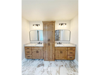 Come along with me and walk into this Brand New Construction on on Wolf Ridge Golf Course in Oklahoma - for sale on GolfHomes.com, golf home, golf lot