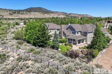 Views without the dues! Custom home by famed local architect on Montreux Golf and Country Club in Nevada - for sale on GolfHomes.com, golf home, golf lot