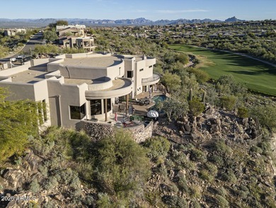 Architecturally stunning golf-front estate with 360 degrees on SunRidge Canyon Golf Club in Arizona - for sale on GolfHomes.com, golf home, golf lot