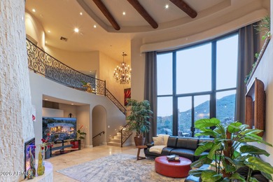 Architecturally stunning golf-front estate with 360 degrees on SunRidge Canyon Golf Club in Arizona - for sale on GolfHomes.com, golf home, golf lot