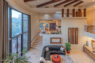 Architecturally stunning golf-front estate with 360 degrees on SunRidge Canyon Golf Club in Arizona - for sale on GolfHomes.com, golf home, golf lot