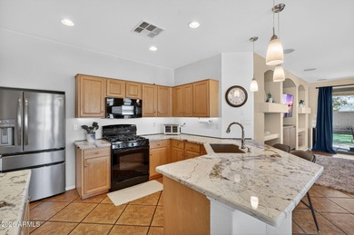 This standout property offers features you rarely find together on Aguila Golf Course - Aguila in Arizona - for sale on GolfHomes.com, golf home, golf lot