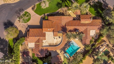 This private estate lies beyond a gracious courtyard entry and on Camelback Golf Club in Arizona - for sale on GolfHomes.com, golf home, golf lot