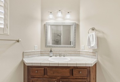 Enjoy single-level luxury living on the Sunbrook Golf Course in on Sunbrook Golf Course in Utah - for sale on GolfHomes.com, golf home, golf lot