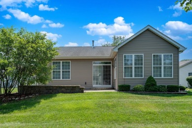 Popular greenbriar model tucked away on a quiet cul de sac with on Carillon Lakes 3 Hole Course in Illinois - for sale on GolfHomes.com, golf home, golf lot