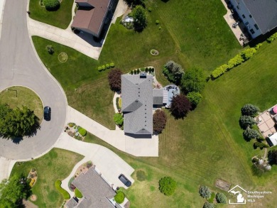 Welcome to this beautiful 4 bedroom, 4 bathroom gem nestled in on Carrington Golf Club in Michigan - for sale on GolfHomes.com, golf home, golf lot