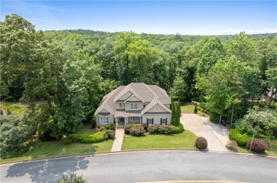 Stunning 3-story custom brick home in Auburn's sought-after on Moores Mill Golf Club in Alabama - for sale on GolfHomes.com, golf home, golf lot
