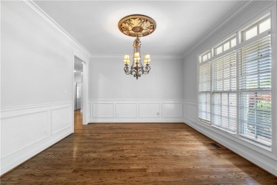 Stunning 3-story custom brick home in Auburn's sought-after on Moores Mill Golf Club in Alabama - for sale on GolfHomes.com, golf home, golf lot