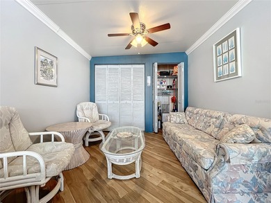 CHARMING MOBILE HOME IN ACTIVE 55+ COMMUNITY! Pride of ownership on River Run Golf Links in Florida - for sale on GolfHomes.com, golf home, golf lot