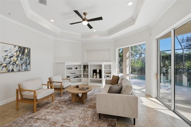 Welcome to this beautifully maintained four-bedroom, three-full on Lakewood Ranch Golf and Country Club in Florida - for sale on GolfHomes.com, golf home, golf lot