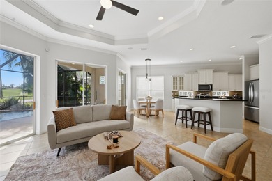 Welcome to this beautifully maintained four-bedroom, three-full on Lakewood Ranch Golf and Country Club in Florida - for sale on GolfHomes.com, golf home, golf lot