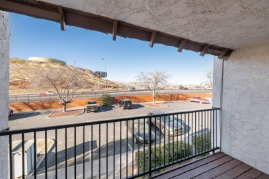 Discover the charm of this 2-bedroom, 2-bathroom condo, situated on Dixie Red Hills Golf Course in Utah - for sale on GolfHomes.com, golf home, golf lot