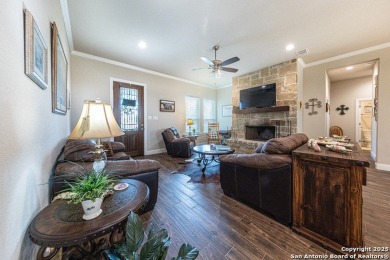 Welcome to this immaculate custom-built ranch home nestled on a on Vaaler Creek Golf Club in Texas - for sale on GolfHomes.com, golf home, golf lot