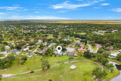 Spacious 4 - bedroom home on golf course with cozy fireplace is on Rockledge Country Club in Florida - for sale on GolfHomes.com, golf home, golf lot