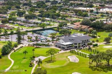Spacious 4 - bedroom home on golf course with cozy fireplace is on Rockledge Country Club in Florida - for sale on GolfHomes.com, golf home, golf lot