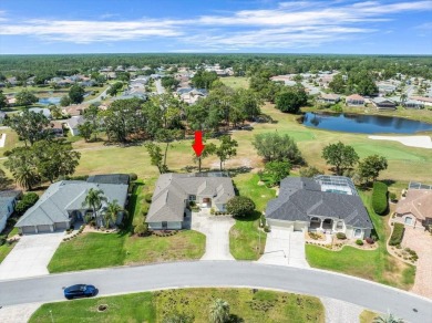 Location, location, location! This 1996 Lindhorst built Custom on Glen Lakes Country Club in Florida - for sale on GolfHomes.com, golf home, golf lot