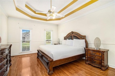 Discover your perfect retreat in this beautiful 4-bedroom, 3 on Canongate On White Oak Golf Course in Georgia - for sale on GolfHomes.com, golf home, golf lot