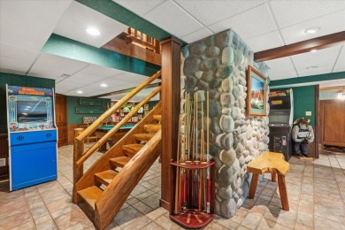 Exquisite Lakefront Log Cabin in Hideaway Hills - A Rare Find on on Hide-A-Way Hills Golf Club in Ohio - for sale on GolfHomes.com, golf home, golf lot