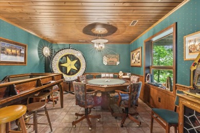 Exquisite Lakefront Log Cabin in Hideaway Hills - A Rare Find on on Hide-A-Way Hills Golf Club in Ohio - for sale on GolfHomes.com, golf home, golf lot